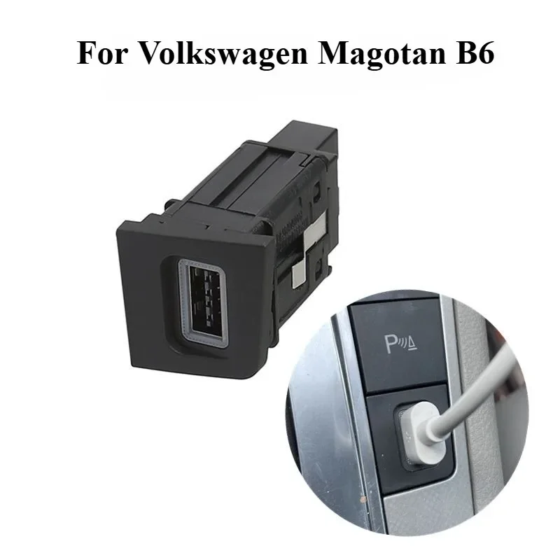 

New Car Charger QC3.0 Fast Charger Interface Socket Quick Charger Adapter Phone for Volkswagen Magotan B6