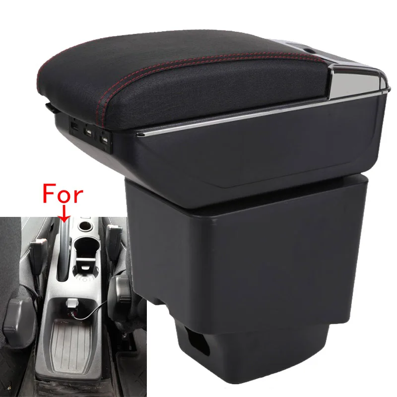 

For Renault Captur Armrest box Car Accessories Storage box Interior Parts details 2018 2019 2020 2021 2022 Simple installation