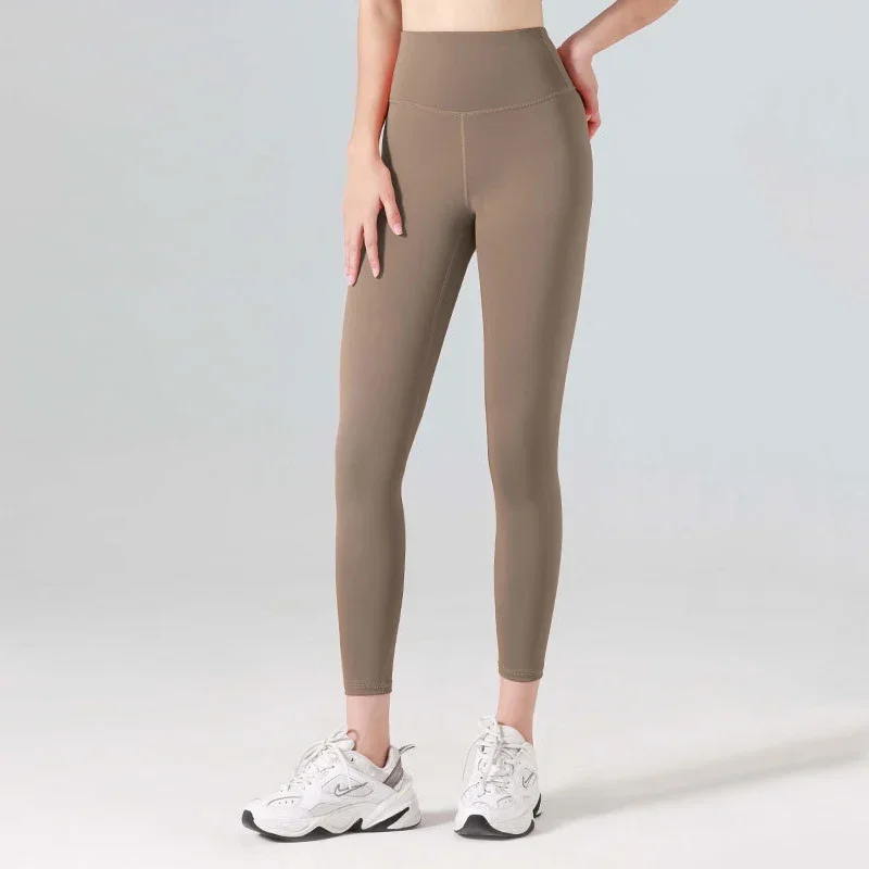 Pantaloni da yoga senza cuciture taglie forti Leggings da palestra a vita alta Sport Donna Fitness Legging femminile Collant da corsa per il controllo della pancia Ragazza sexy