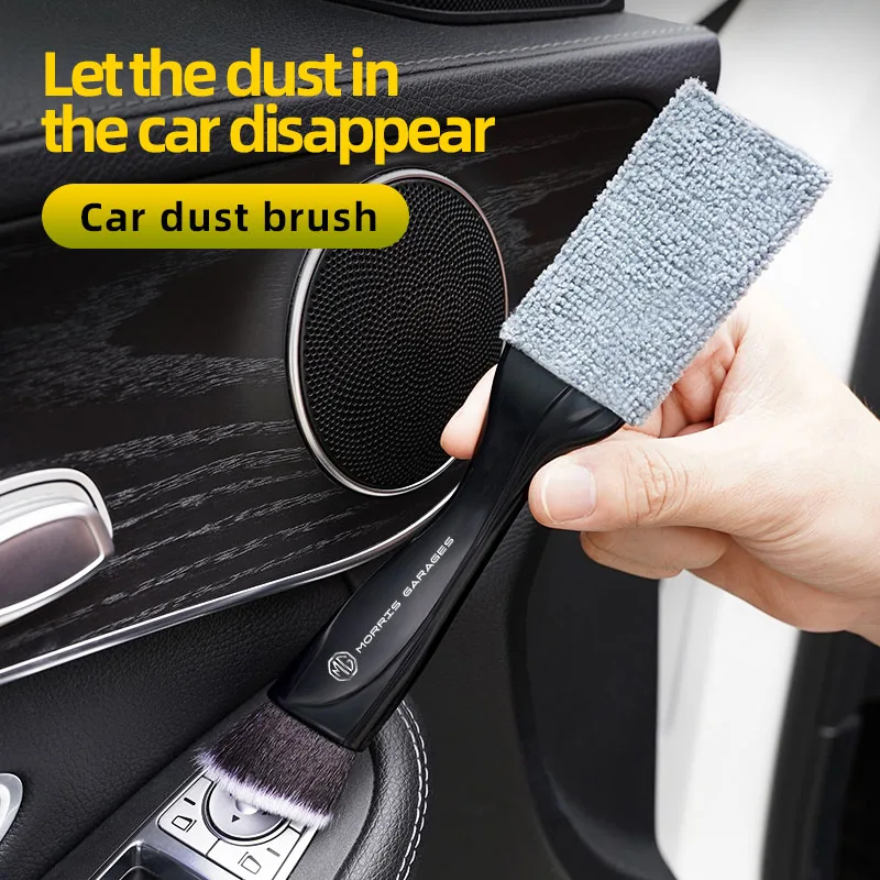 2 في 1 سيارة الغبار أداة تنظيف فرشاة الملحقات الداخلية لموريس المرآب MG MG3 MG5 MG6 MG7 GT GS هيكتور HS ZS ZX EZS EHS #3