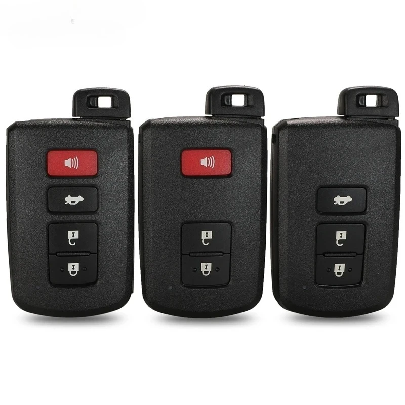 

2/3/4 Buttons Remote Key Shell Case for Toyota Avalon Camry RAV4 Corolla Highlander Smart Car Key Housing Fob