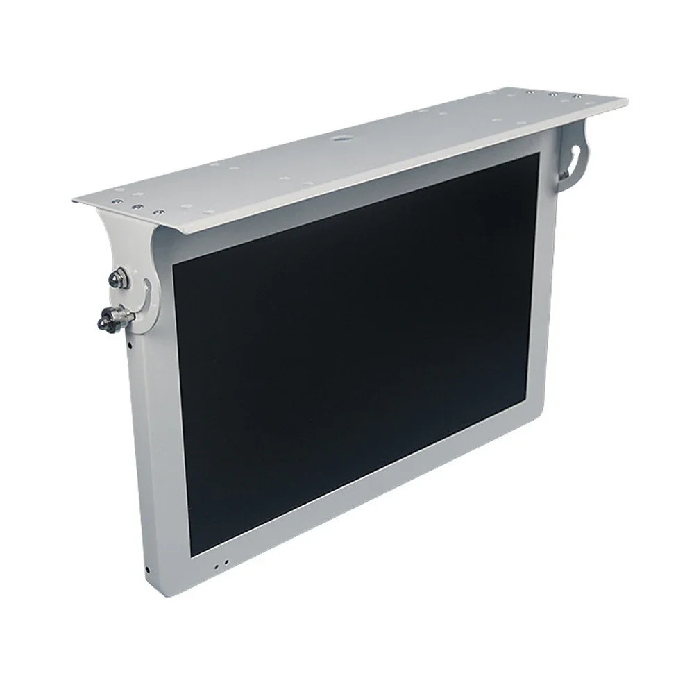 15 inch 17 inch Folding Car Display Monitor with ROOF AV Video Input  USB Input for Roof Mounted Bus car Monitor