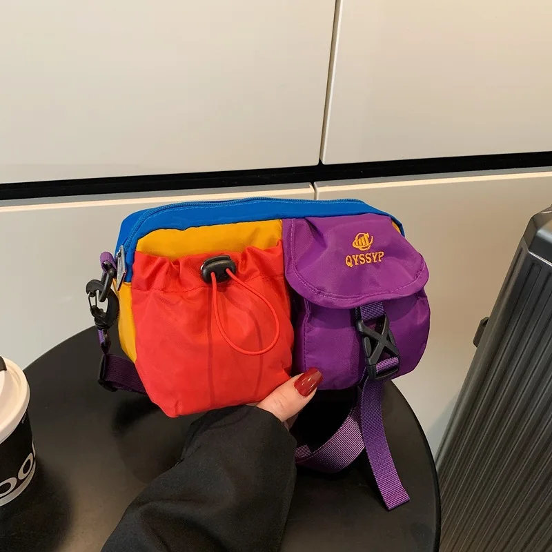 

Women Crossbody Bags Fashion Multi Pocket Shoulder Bags Casual Sporty Utility Style Comfortable and Versatile Bags for Travel