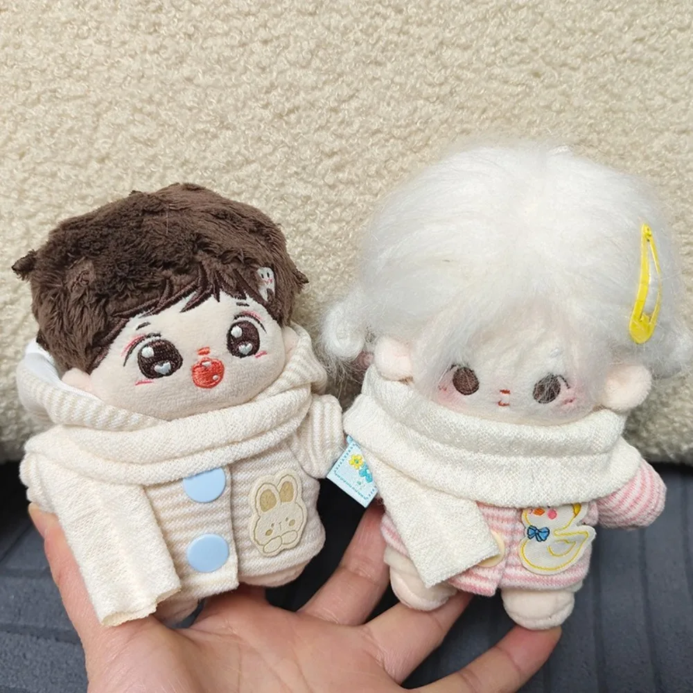 ชุดเอี๊ยมลำลองน่ารัก 10 ซม. ผ้าฝ้าย แต่งตัวเองได้ ชุดกระโปรงนักเรียนสวยๆ