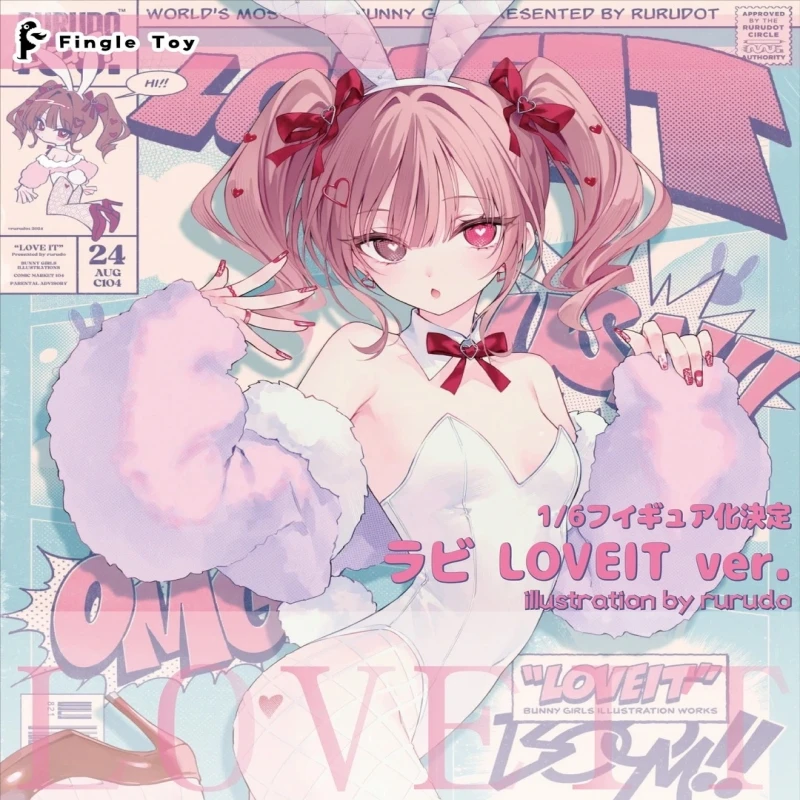 Genuine Fingle Toy Bunny Girls Rabbi Loveit Ver. 1/6 Anime Figure