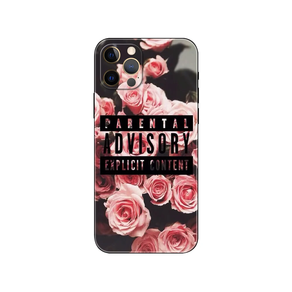 Funda de teléfono con mariposa roja sobre rosas blancas, carcasa trasera de tpu negra para iphone 14 se 6s 7 8 plus x 10 XR XS 11 12 13 mini pro MAX