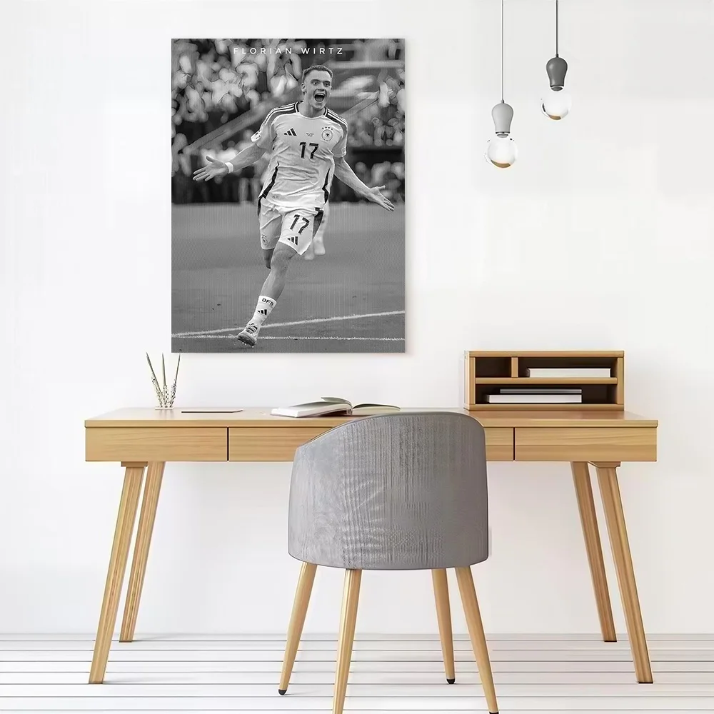 Florian Wirtz Canvas Poster Customizable Printed Canvas Painting Wall Art for Fans Specialty and Themed Home Decor Wand Deko
