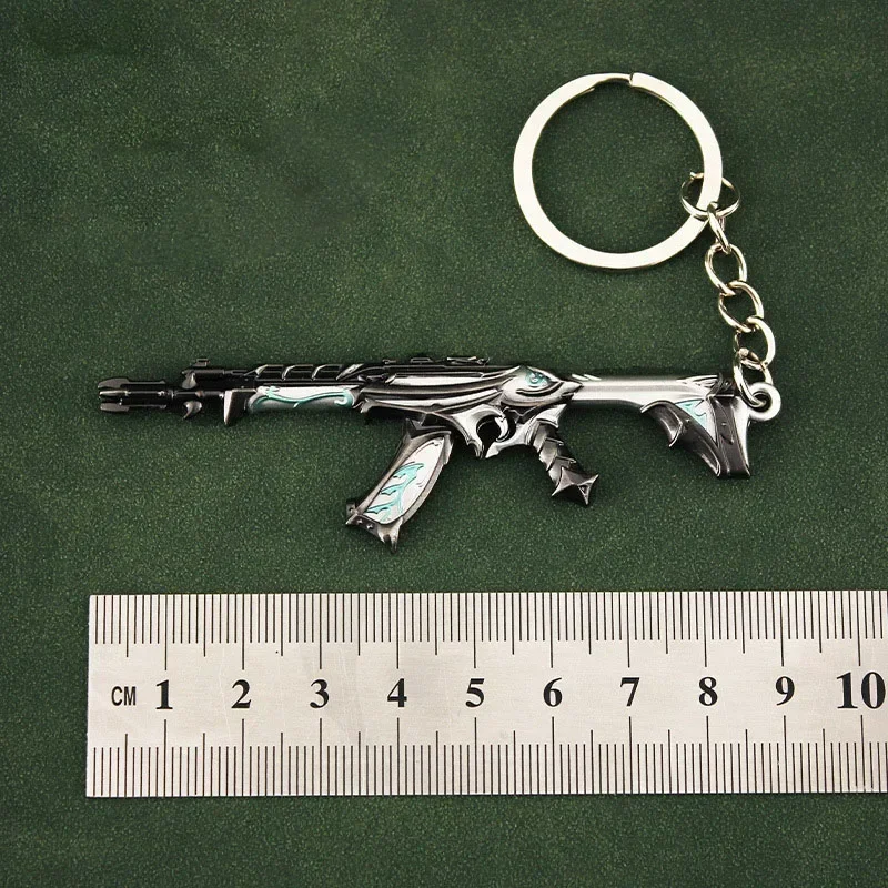 Valorant Weapon Melee Reaver Vandal Prime Karambit Butterfly Knife Peripheral Machine Gun New Style Elite Metal Keychain Toys