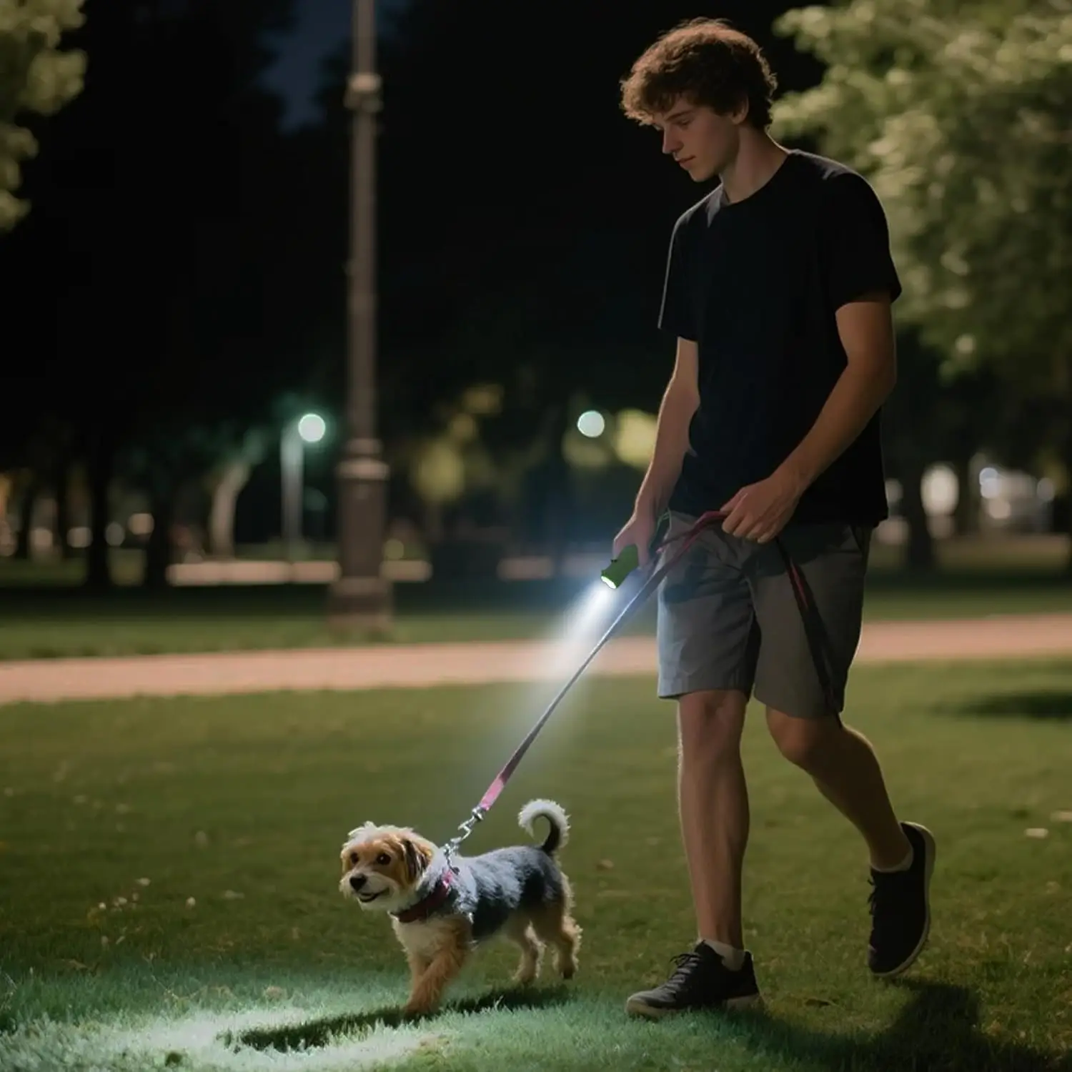 Kids Silicone Flashlight, Dimmable Rechargeable Night Light with Animal Design for Toddlers, Portable Torch for Home, Camping &