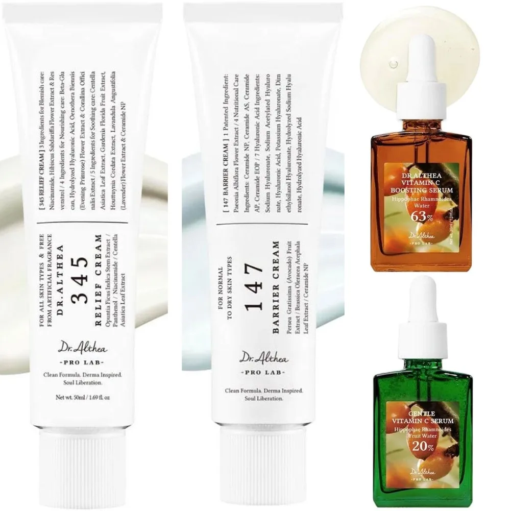 كريم دكتور ألتيا 345 المضاد للأكسدة مصل إصلاح بشرة الوجه المهدئ بلطف تحسين كريم ترطيب العناية بالبشرة ماكياج