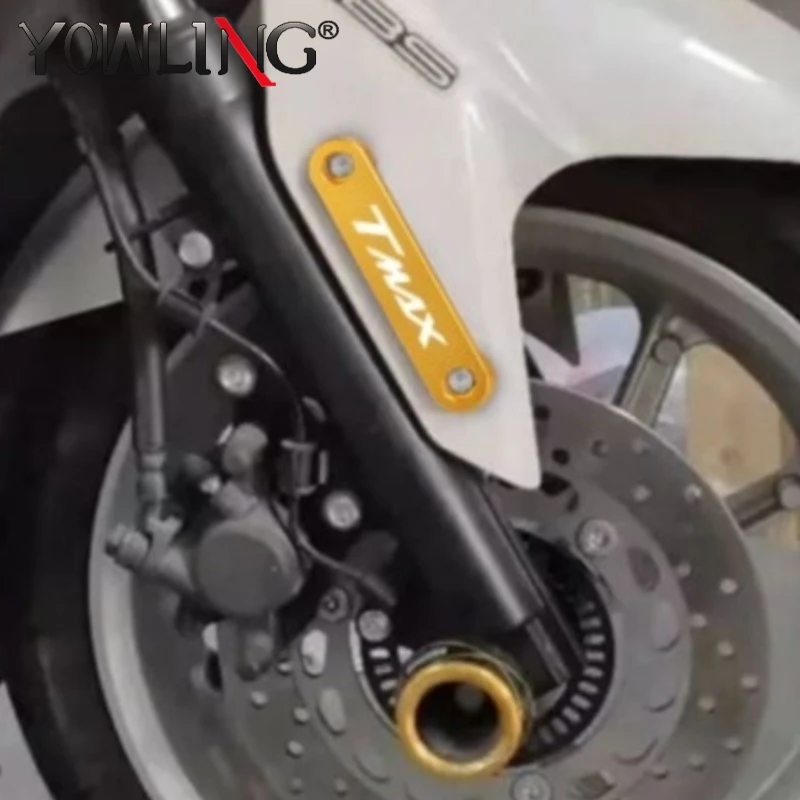 NMAX155 Motorcycle Decorative Front Mud Guard Fender Axle Plate Slider For Yamaha NMAX 155 N-MAX 125 2015-2022 Accessories