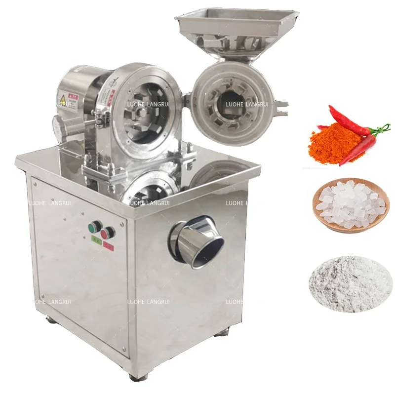 China stainless steel 304 industrial food grinding machine Universal Coarse Crusher pulverizer machine