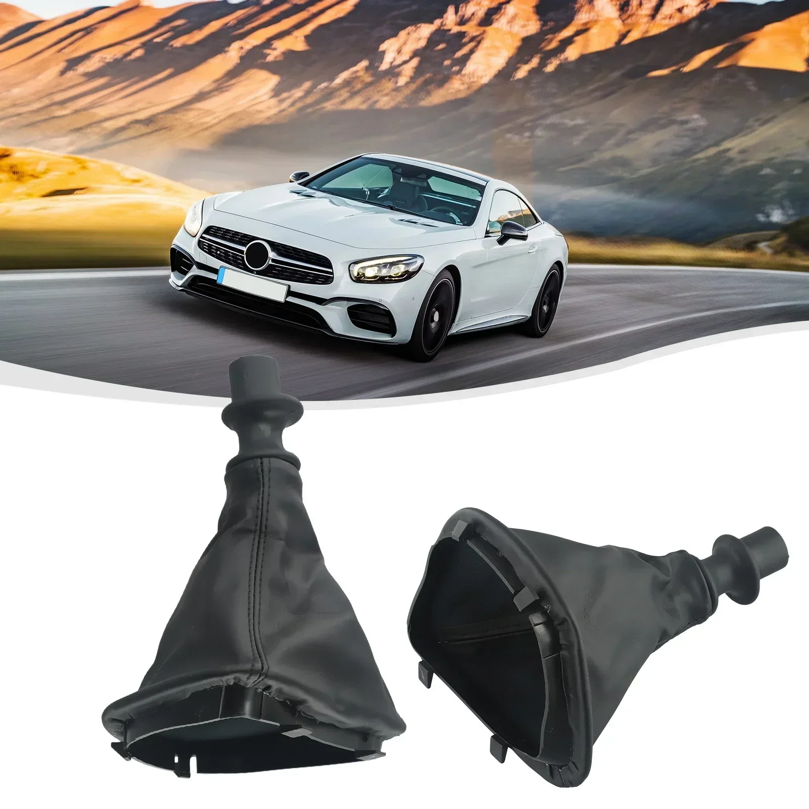 Shift Knob Cover Gaitor Boot Cover 19cm 1pcs Accessories Black Replacement Vehicle For Mercedes Vito W639 03-10