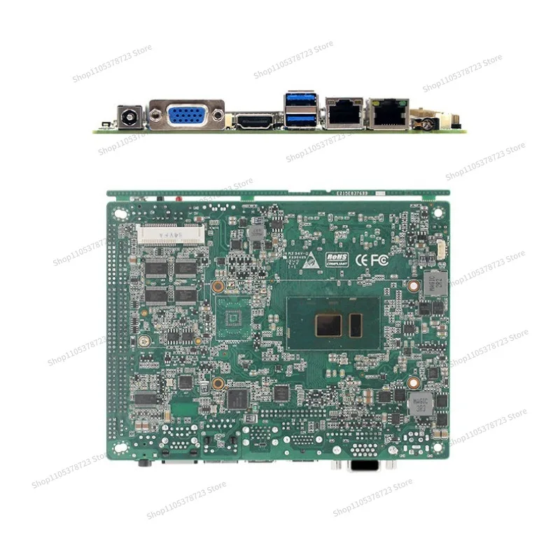 For 3.5 Inch Industrial Control Main Board 6200u 7200u Mini Dual Network 6 Strings X86 Robot Car Computer Host