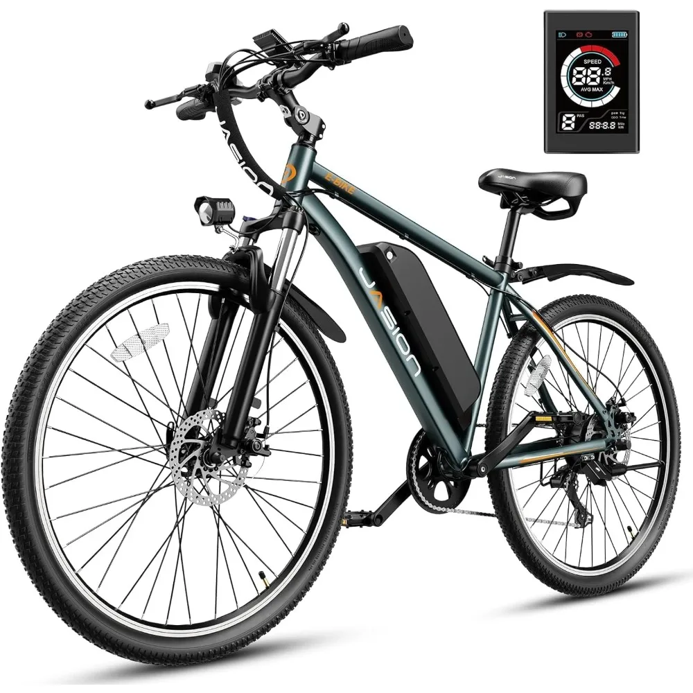 

Electric Bike,480 WH Removeable Battery,750W Peak Motor Electric Mountain Bike,20MPH Ebike for Adults with Front Fork Suspension