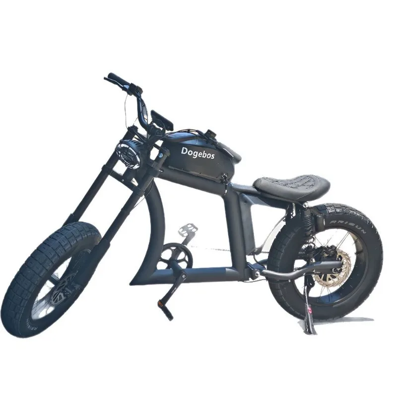 

New 1500W 48V31.5AH large battery 20 inch fat tire electric bicycle mountain bike