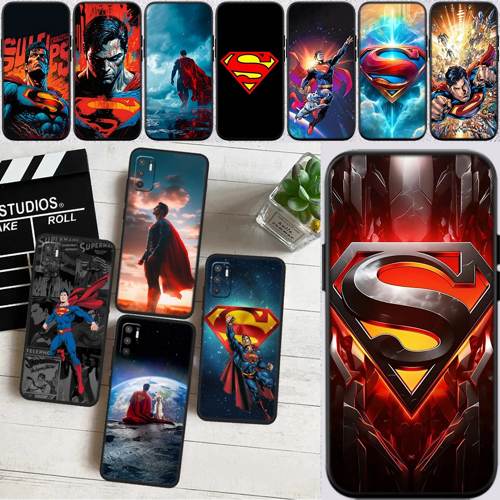Coque de téléphone haut de gamme Superman pour OPPO A3 Pro A72 A74 A76 A77 A77S A78 A79 A94 A95 A18 A58 A5 A5M A6X
