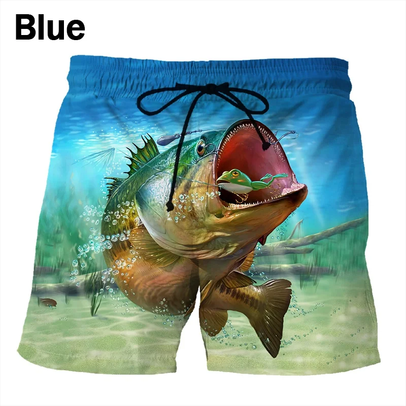 

Summer Hobby Fishing 3D Printing Men's Fashion Personality Cool Shorts