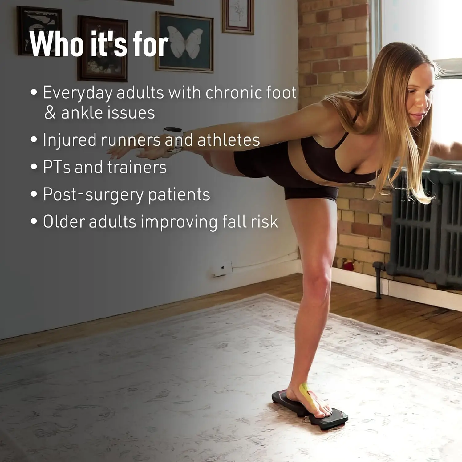 AxisBoard Pro Balance Trainer for Foot Ankle Rehab
