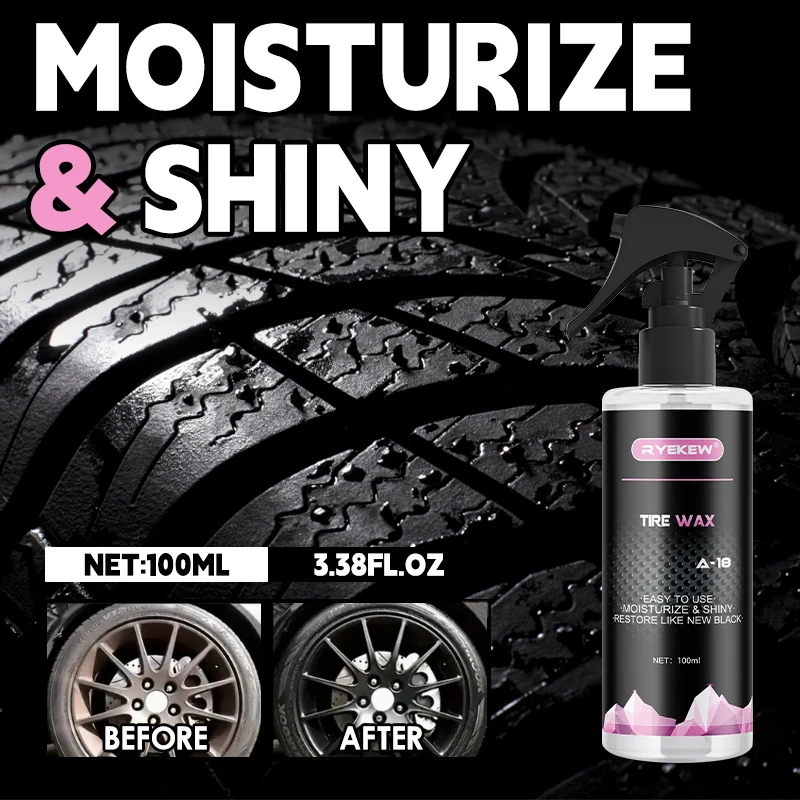 100Mlcar Tire Shine…