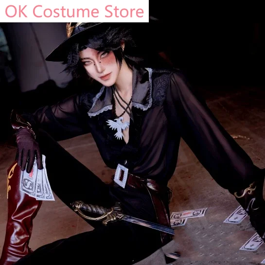 Identity V Norton Campbell Black Tulips Cosplay Costume Cos Game Anime Party Uniform Hallowen Play Role Clothes Clothing