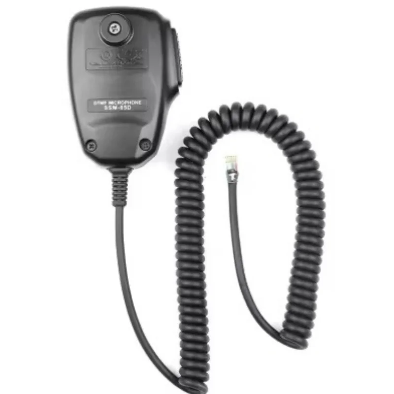 SSM-85D Walkie Talkie para coche micrófono de 6 pines Compatible con FTM-300DR FTM-400XDR FT-6000R FT-8900R micrófono con altavoz de Metal para vehículos