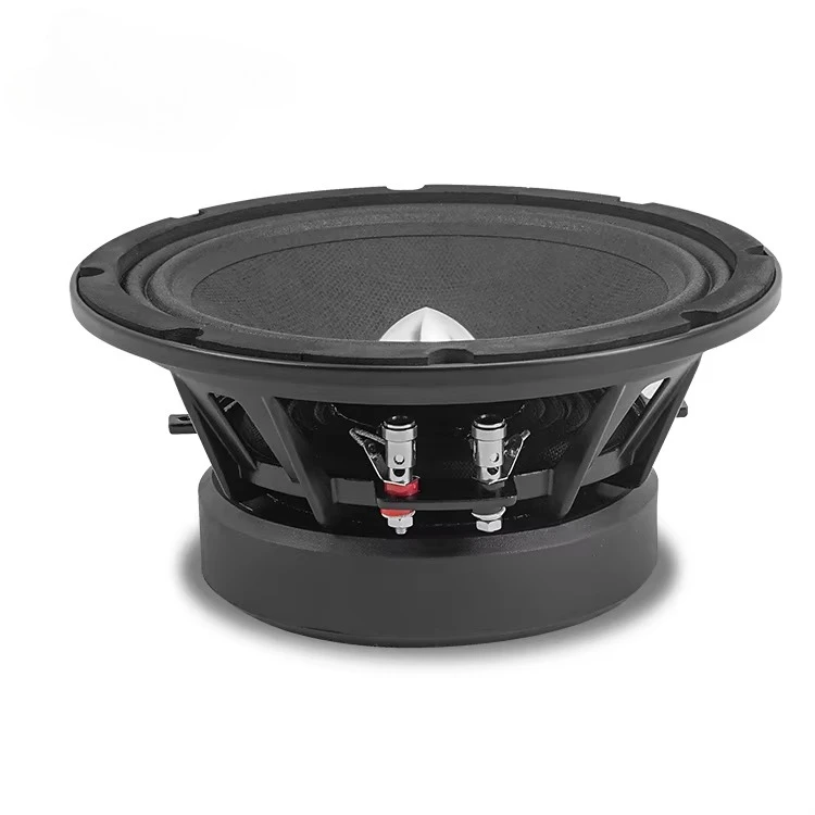 Speaker Factory 200Watts RMS Power 4 Ohm Aluminum Basket Bullet 2inch Voice Coil Auto 8 Inch Midrange Speakers