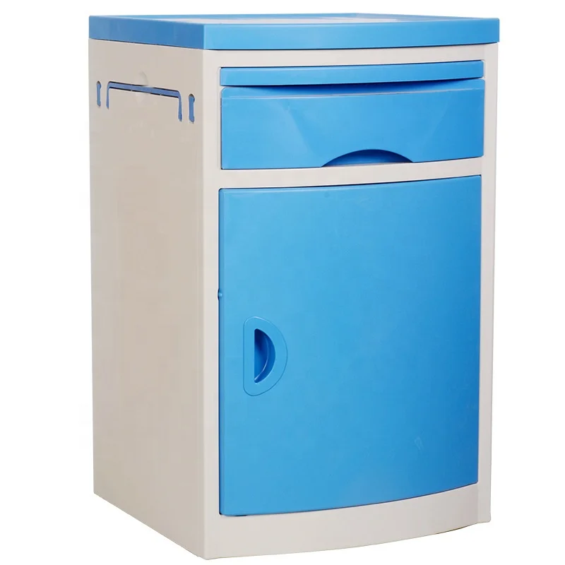 Manufacturers Factory wholesale Hot sale Medical equipment ABS plastic hospital bedside cabinet table customizable