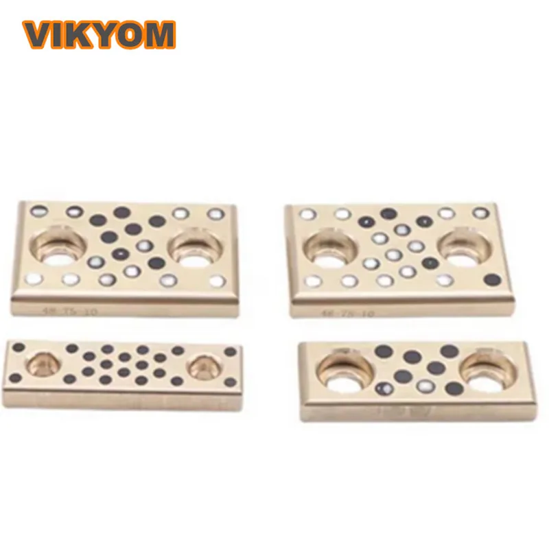 STW75-75-10 pelat pemandu tembaga grafit STW150-200-10 STW, pelumas sendiri pelat aus cetakan blok panduan tahan aus