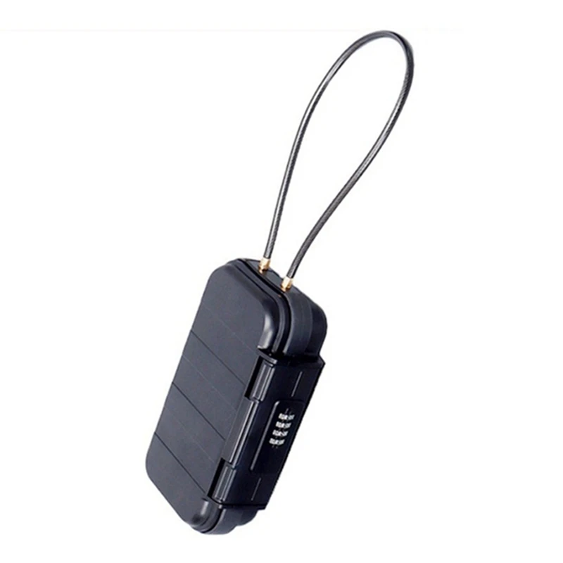 T81C Lock Box, Phone Lock Box, Security Lock Box, Transparent Outdoor Waterproof Travel Safe,Password Storage Box