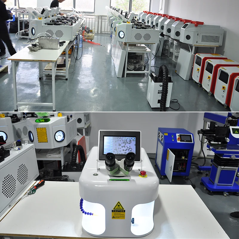 200W Gold Silver Jewelry Laser Soldering Machine Price for Ring and Necklace