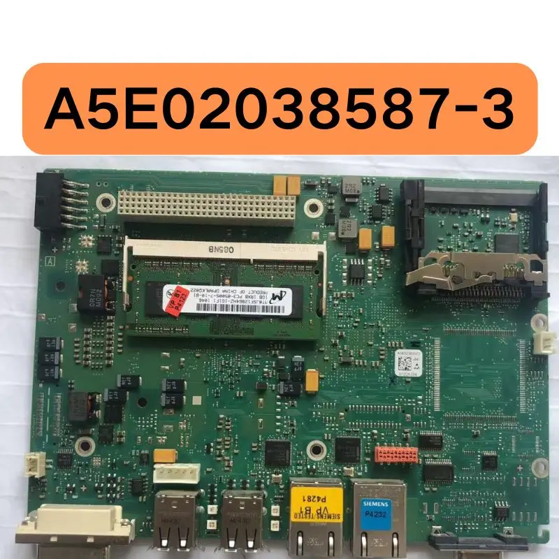 Second hand A5E02038587-3 motherboard tested OK and shipped quickly