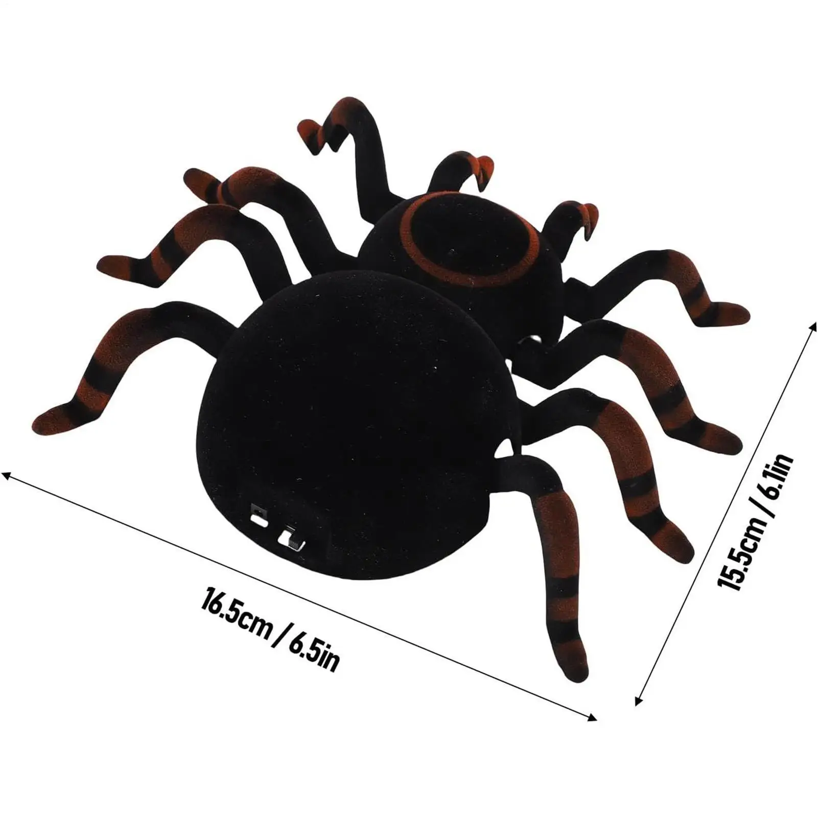 Remote Control Spider Remote Control Interactive Realistic Balck Animatronic Spider Climbing Toys For Play Education