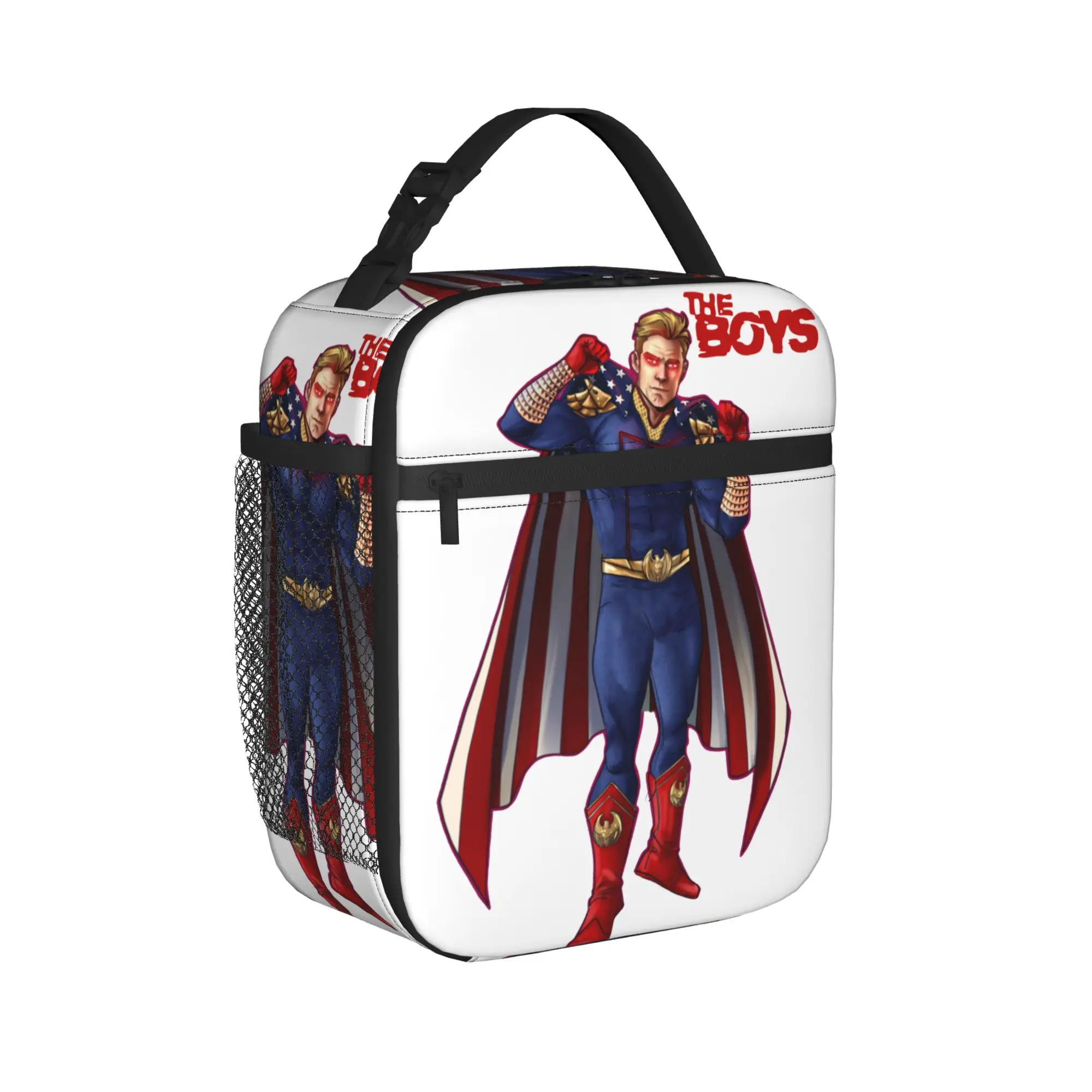 The Boys Stronge Insulated Lunch Bags Thermal Bag Reusable,Meal Container  Tote Lunch Box for Men Women Office  Travel