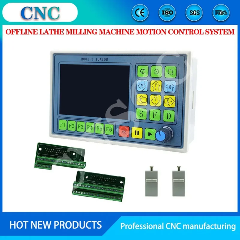 M001-3-16A16B New Lathe Milling Machine Controller CNC Offline Motion Control System Simple Operation And Stable Operatio