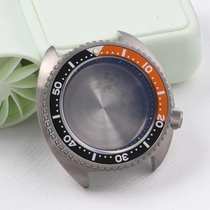 

Abalone Titanium Diver Watch Case3.8 O'clock Sapphire Crystal29mm Dial 20ATM Waterpoofpoof For NH35/36/4R/6R Automatic Movement