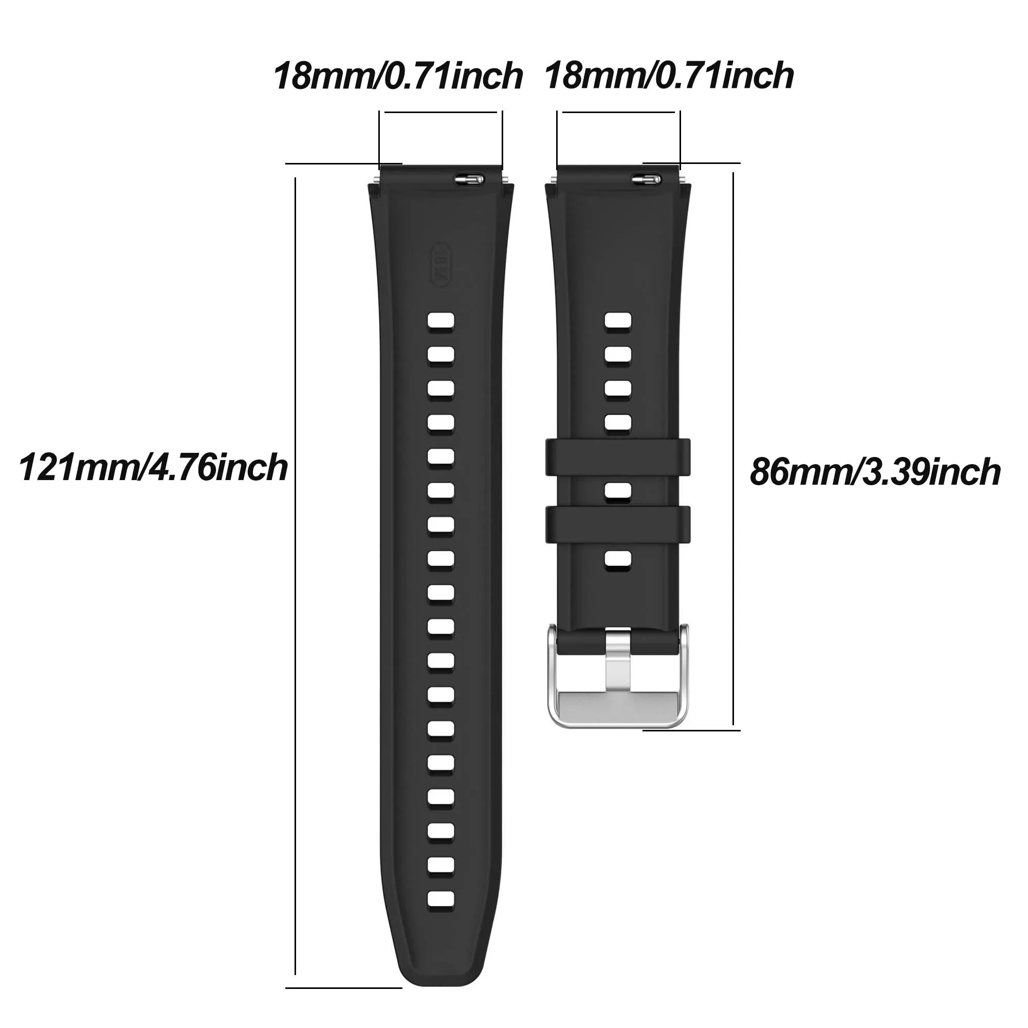 Чехол 2в1 + ремешок для huawei Watch GT4, силиконовый ремешок Protactive Case 41 мм