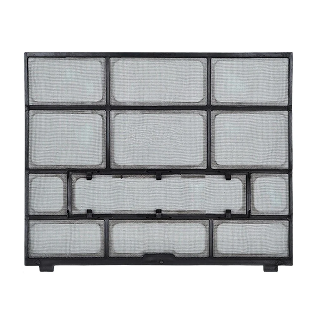 2pcs Plastic Dust Filter Mesh For Hanging Air Conditioner Indoor Unit Air Outlet Screen Replacement Parts Accessories