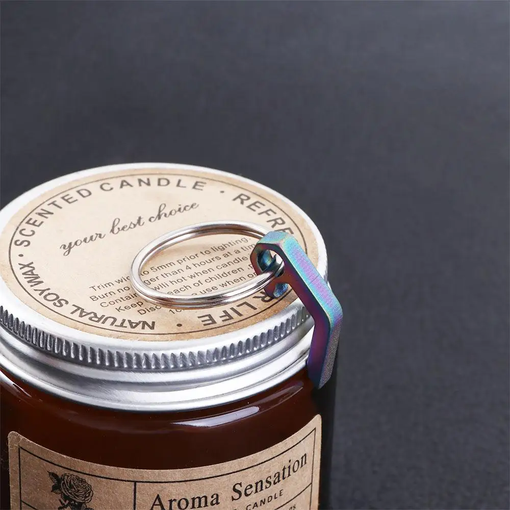 Camping Backpack Pendant Interior Accessories Home Kitchen Tools Key Rings Can Opener Bottle Opener Keychain Beer Bottle Opener