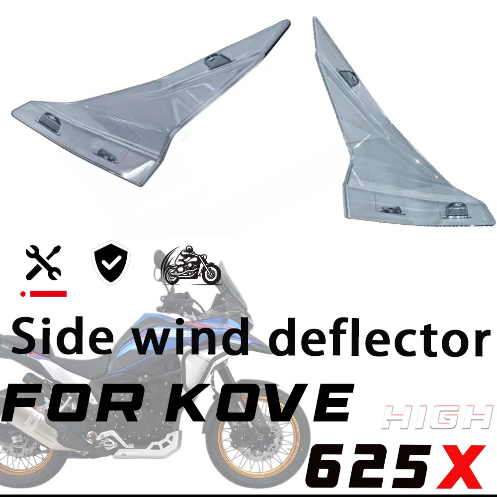 FIT FOR KOVE 625X Motorcycle Left  Right Side Windshield Fairing Accessories