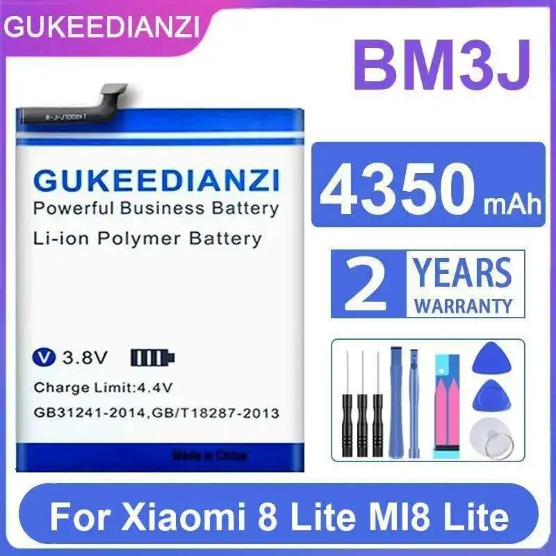 

Mobile Phone Battery 4350Mah BM3J High Compatibility For Xiaomi 8 Lite MI8