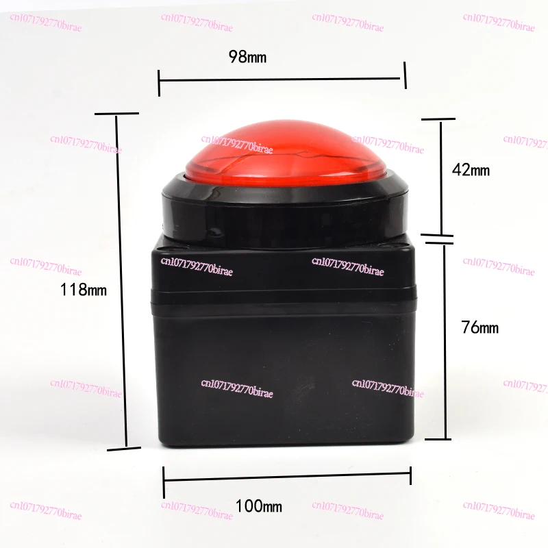 

Custom Button Remote Control Buzzer Switch Lottery Computer Mouse Shortcut Keyboard 2m 100mm USB