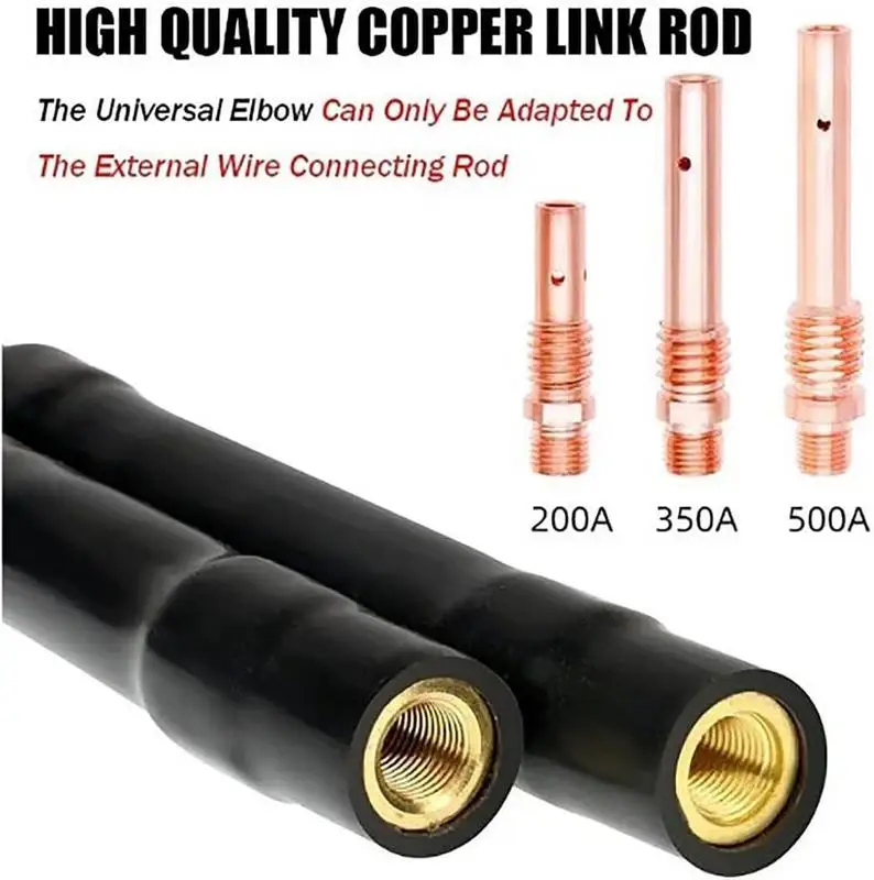 Welding Torch Bending Rod Brass Welding Torch Accessories Reusable Pipe Bending Adapter Wear-Resistant Welding Accessories For