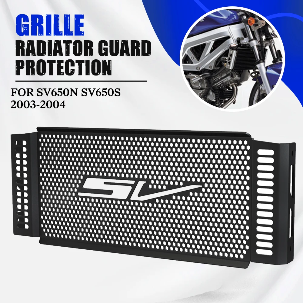 

SV650N/S Accessories Motorcycle CNC Radiator Grille Guard Cover Oil Cooler Protector FOR Suzuki SV650N SV650S 2003 2004 K3 K4