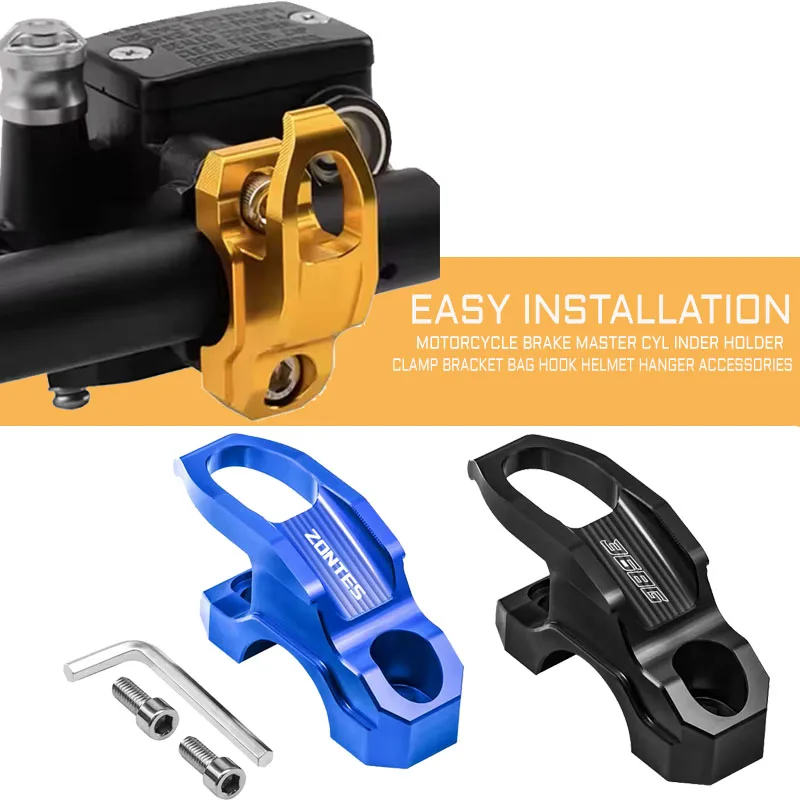 Per Zontes 368G 703RR 703F 350E 350D 350X GK350 368 350 Accessori Moto Casco Gancio Borsa Bagagli Gancio di Supporto