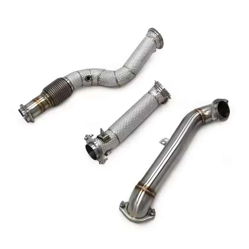 

Hot Sale OBM Straight Header Downpipe for M3/M4 G82 G80 G83 G8X 3.0T 2019-2024 Car Escape SS304Free Flow Pipe Exhaust System