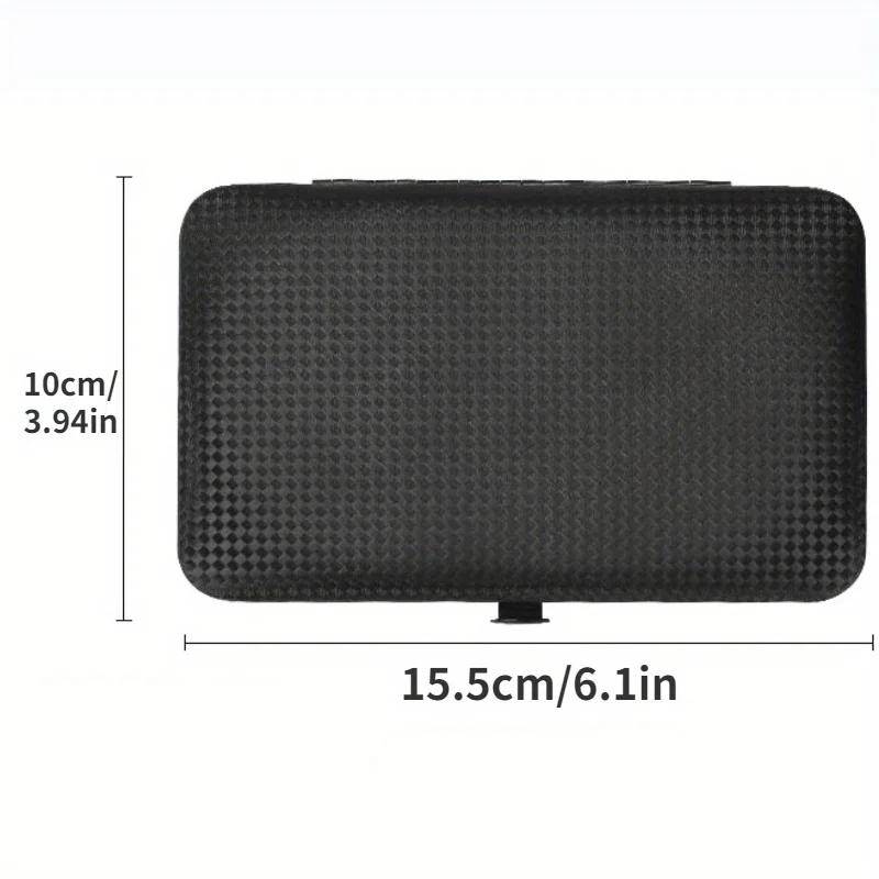 Juego de Herramientas de manicura y pedicura de precisión, Kit de aseo profesional con estuche de viaje, cuidado de uñas moderno, sin formaldehído, 24 piezas