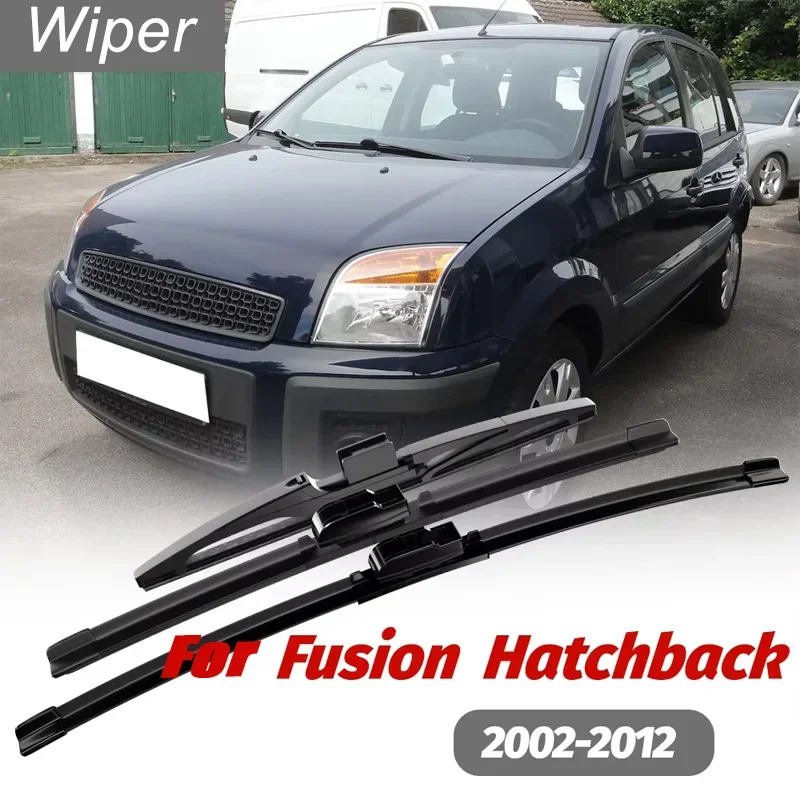 1set Front & Rear Windshield Wiper Blades Windscreen Wipers For Ford Fusion Hatchback 2002-2012 2003 2004 2005 2006 2007 2008