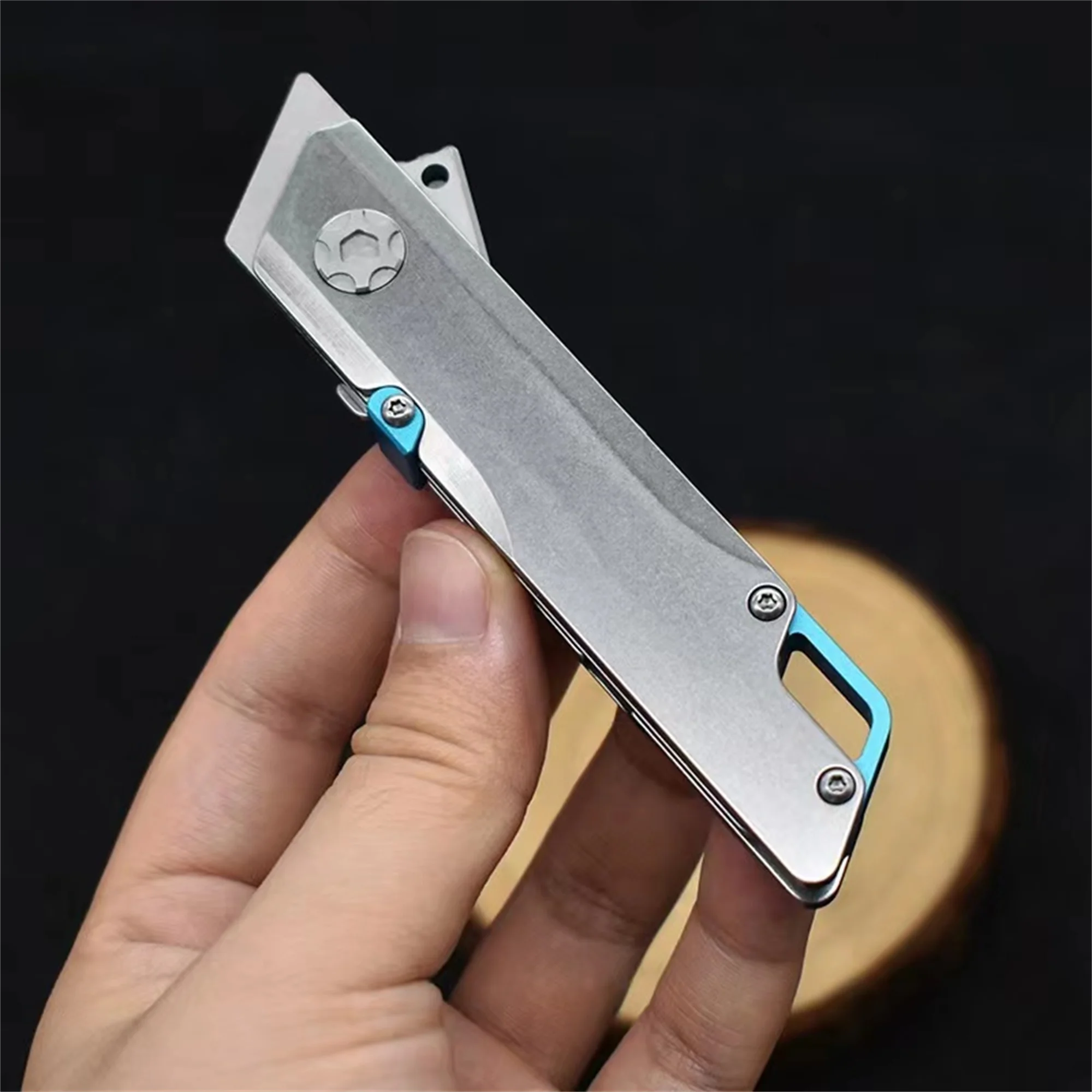 M390 Utility knife Folding knife EDC Pocket knife Outdoor Multifunctional tools