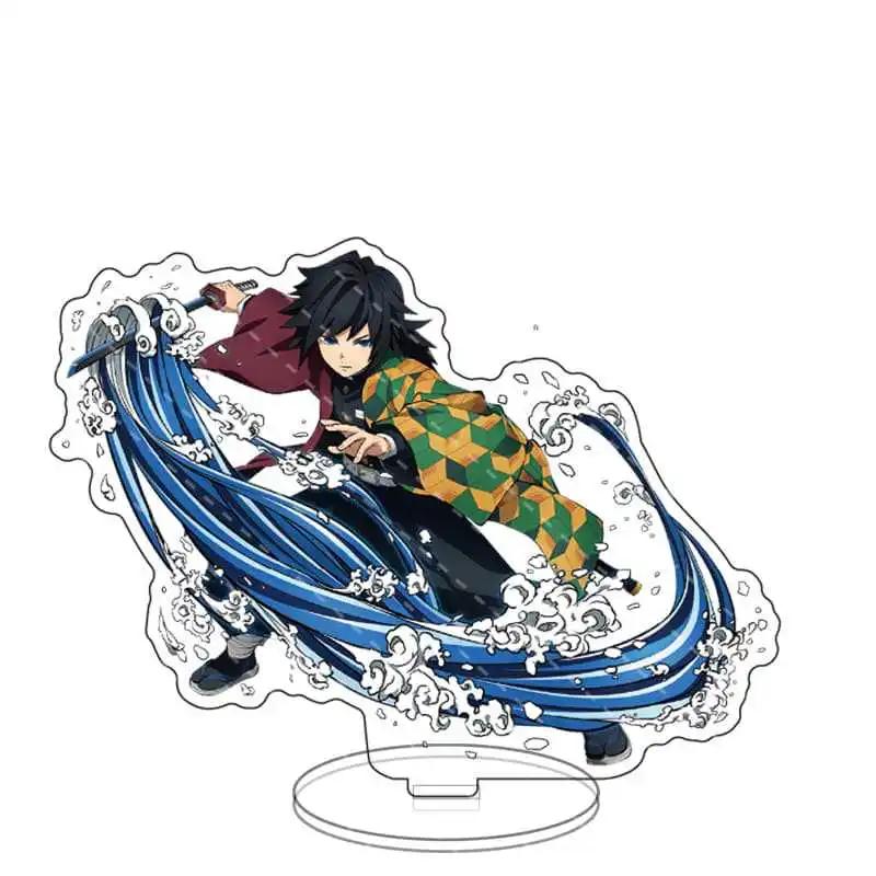 Anime Demon Slayer Acryl-Ständer Kimetsu No Yaiba Figuren Manga Garage Kits Miniaturen Modelle Spielzeug GK Ornamente Dekoration
